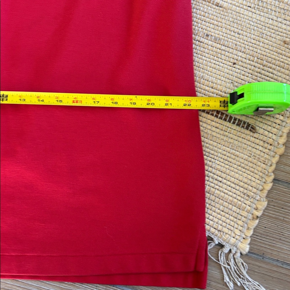 L.L. Bean Men's Bright Red Short Sleeve Polo L Tall - Picture 6 of 7